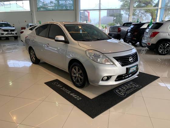 NISSAN VERSA 1.6 16V FLEX SL 4P MANUAL NISSAN VERSA 1.6 16V FLEX SL 4P MANUAL